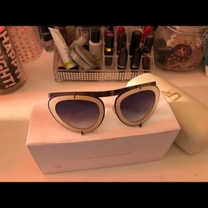 Linda Farrow Cateye glasses